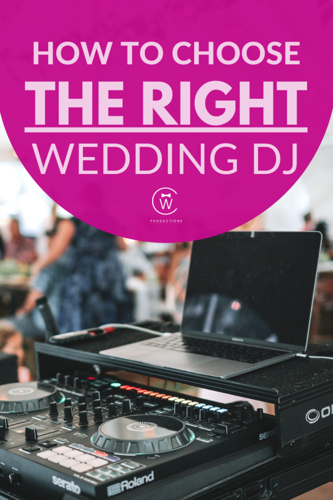 How to Choose the Right Wedding DJ